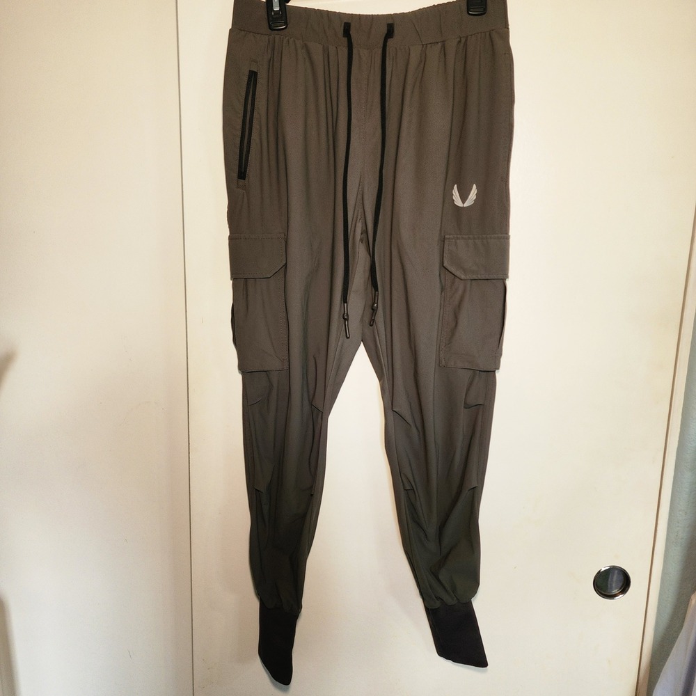 2 ASRV Tetra-Lite Cargo Joggers Mens Large Navy&Grey Excellent DSG-0825 Techwear - Picture 9 of 16